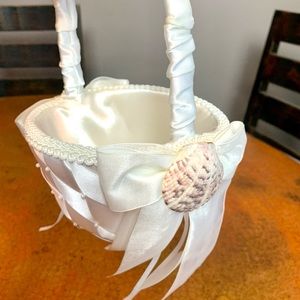Wedding Flower Girl Basket
